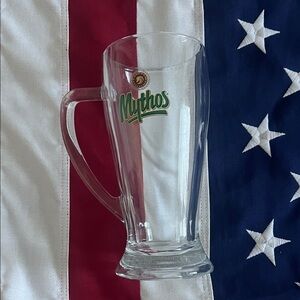 Mythos Glass Beer Mug